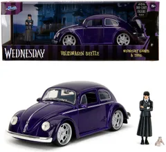 Jada Wednesday Volkswagen Beetle, 19 cm, 1:24, die-cast - 1