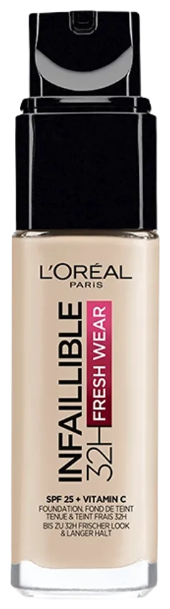 L'Oréal Paris Infaillible Fresh Wear 015 Porcelain meikkivoide 30ml - 1