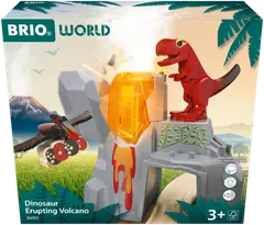 BRIO Dinosaurus ja purkautuva tulivuori - 3