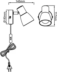 Janna LED / WA-S-ZUL / E14 / 4W / 400lm / 2700K - 2