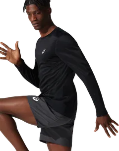 Asics miesten pitkähihainen juoksupaita Core 2011C340 - PERFORMANCE BLACK - 3