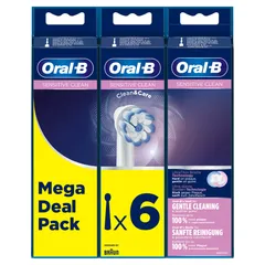 Oral-B vaihtoharja 2+2+2kpl Sensitive Clean & Care - 2