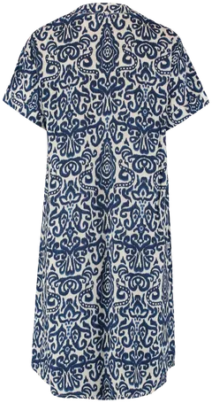 Zabaione naisten mekko Mary LT-PR151-0041 - D4404 santorini blue - 3