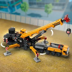 LEGO City Big Vehicles 60409 Keltainen ajettava rakennusnosturi - 6