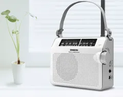 Sangean radio PR-D6 valkoinen - 4