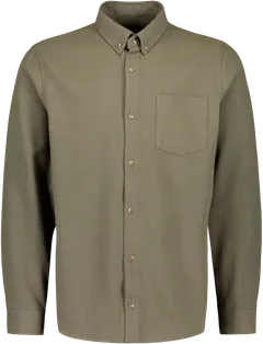 Finlayson miesten flanellipaita - Olive green - 1