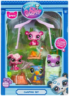 Littlest Pet Shop Camping setti - 1