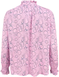 House naisten kangaspusero 228H042409 - graphic print lavender - 2