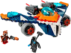 LEGO Super Heroes Marvel 76278 Rocketin Warbird vastaan Ronan, setti - 4
