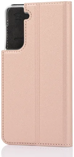 Wave Book Case, Samsung Galaxy S21, Ruusukulta - 2