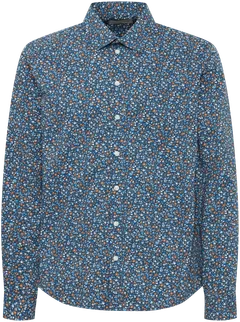 Blend miesten kuosillinen kauluspaita - Dress blues - 1