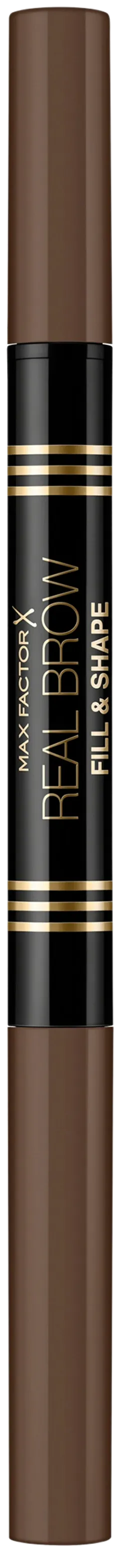 Max Factor Real Brow Fill & Shape 02 Soft Brown 1 g kulmakynä - 1