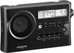 Sangean radio PR-D4BT tummanharmaa - 1