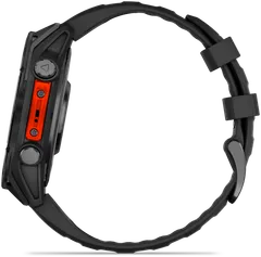 Garmin Fenix 8 -urheilukello, 47mm AMOLED tummanharmaa/musta - 7