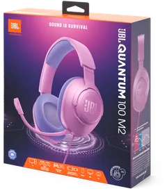 JBL Pelikuulokkeet Quantum 100 m2 violetti - 9