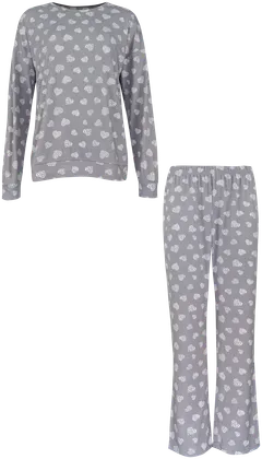 TEX naisten pyjama I973897 - grey light - 1