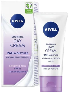 NIVEA 50ml Soothing Day Cream SK15 -päivävoide - 3