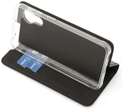 Wave Book Case, Samsung Galaxy Xcover 5, Musta - 5