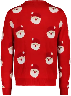 TEX miesten neulepusero Santa I967272 - RED - 2