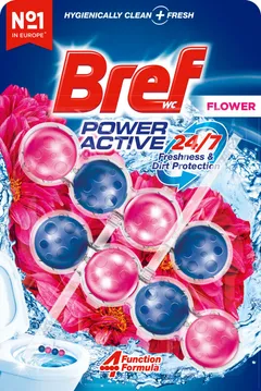 Bref 2x50g Power Active Flower WC-raikastin - 1
