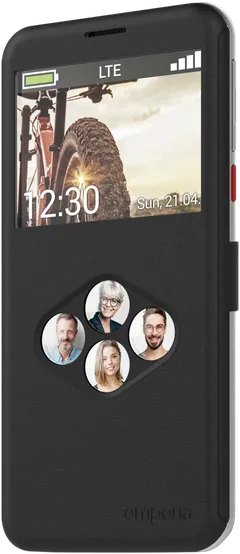 Emporia älypuhelin Smart 5 4G musta - 8