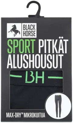 Black Horse lasten pitkät urheilualushousut J030 - BLACK - 4