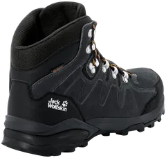 Jack Wolfskin miesten mid-vartinen ulkoilujalkine Refugio Texapore Mid - Pha/brly yel - 3