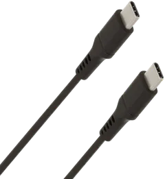 Wave 100W Datakaapeli, USB Type-C -> USB Type-C (480 Mbps), 2m, Musta - 2
