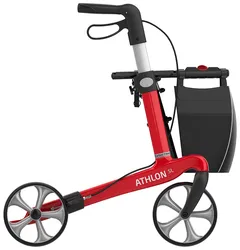 Rehasense Rollaattori Athlon Carbon 55 cm, punainen - 2