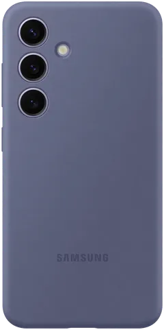 Samsung S24 silikonisuoja violetti - 1