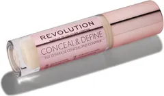Makeup Revolution Conceal and Define Concealer - C3 peite- ja korostussävy - 3