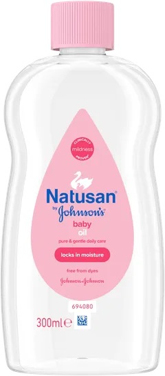 Natusan by Johnson's Baby Oil hoitoöljy 300ml - 1