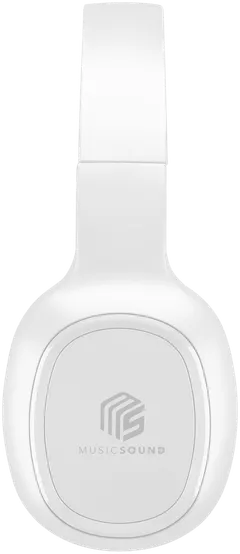 MusicSound Bluetooth sankakuulokkeet Basic valkoinen - 2