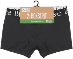 Black Horse lasten bokserit 2-pack J033 - BLACK - 2