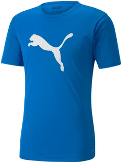 Puma miesten tekninen t-paita individualRISE Logo Tee - Electric Blue - 1
