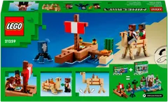 LEGO Minecraft 21259 Merirosvolaivan matka - 3