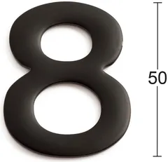 Numero 8 50mm musta rst - 1