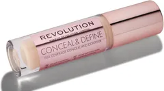 Makeup Revolution Conceal and Define Concealer C6 peiteväri - 3