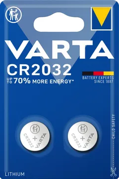 Varta Professional Electronics 2xCR2032 litiumparisto - 1