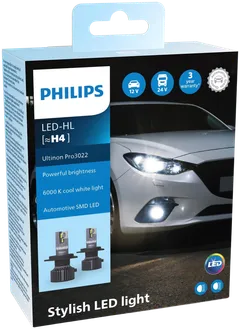 H4 Ultinon Pro3022 LED ajovalopolttimo - 1