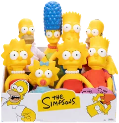 The Simpsons pehmolelu Basic Plush, erilaisia - 5