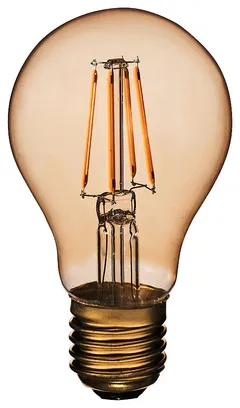 Airam LED-vakiolamppu Amber antiikki 4,5W E27 360LM 2200K - 1
