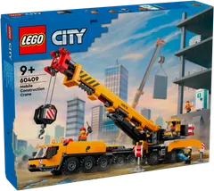 LEGO City Big Vehicles 60409 Keltainen ajettava rakennusnosturi - 2