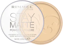 Rimmel 14g Stay Matte Pressed Powder 001 Transparent kivipuuteri - 2
