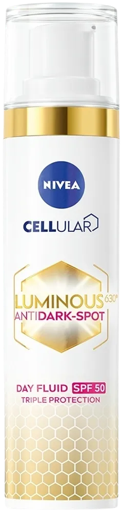 NIVEA 40ml Cellular Luminous630 Anti Dark-Spot Day Fluid sk 50 -päivävoide - 2