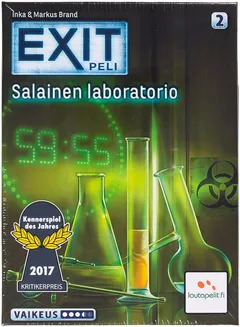 EXIT Pakohuonepeli Salainen laboratorio - 1