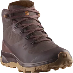 Salomon OUTSNAP CSWP naisten ulkoilujalkine - Black Coffee/Peppercorn/Gum #4 - 2