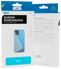 Wave Silikonisuoja, Honor X8 4G, Kirkas - 1