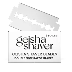 Geisha Shaver vaihtoterät 5 kpl - 2