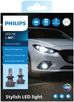 H7 Ultinon Pro3022 LED ajovalopolttimo - 2